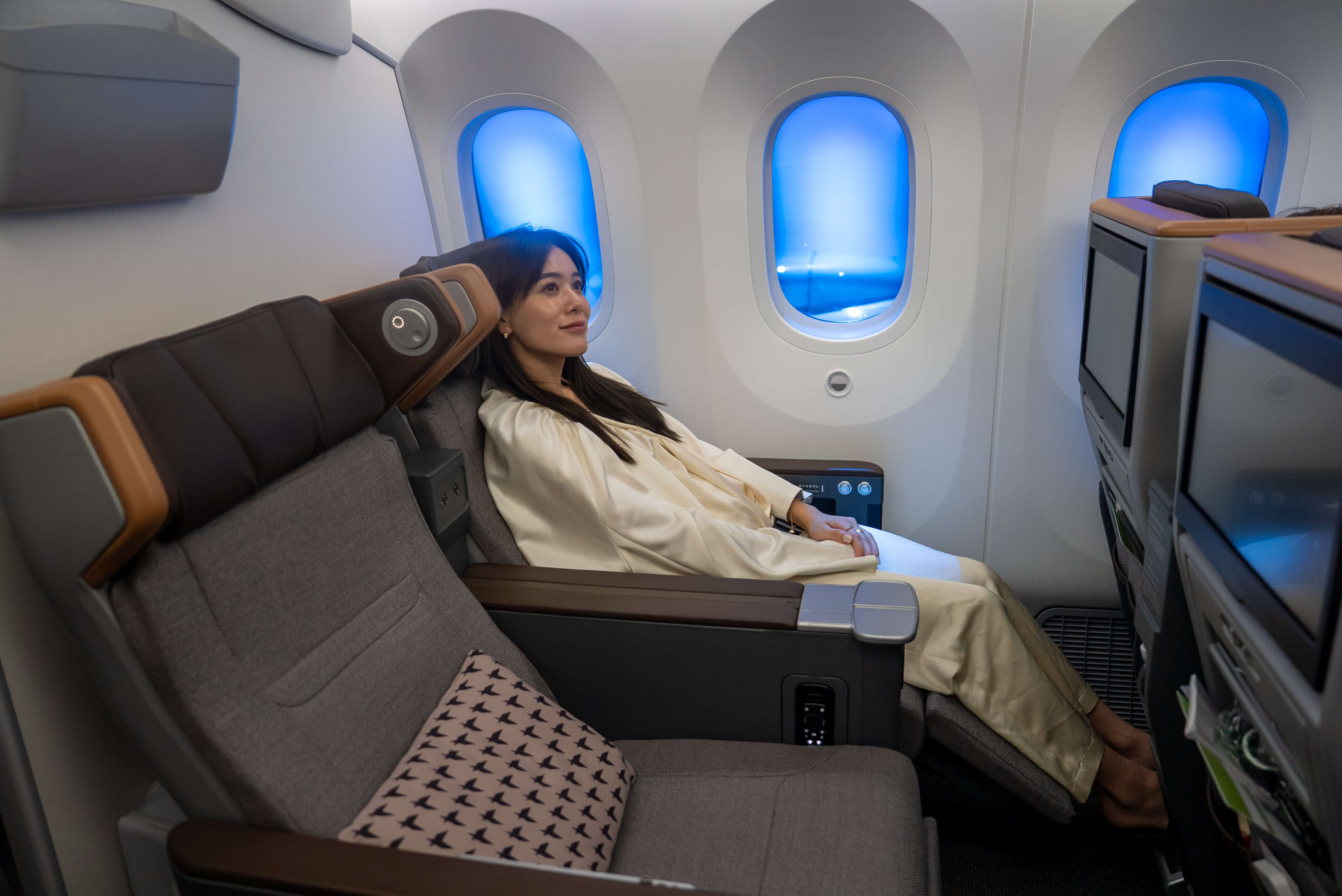 プレミアムエコノミー席