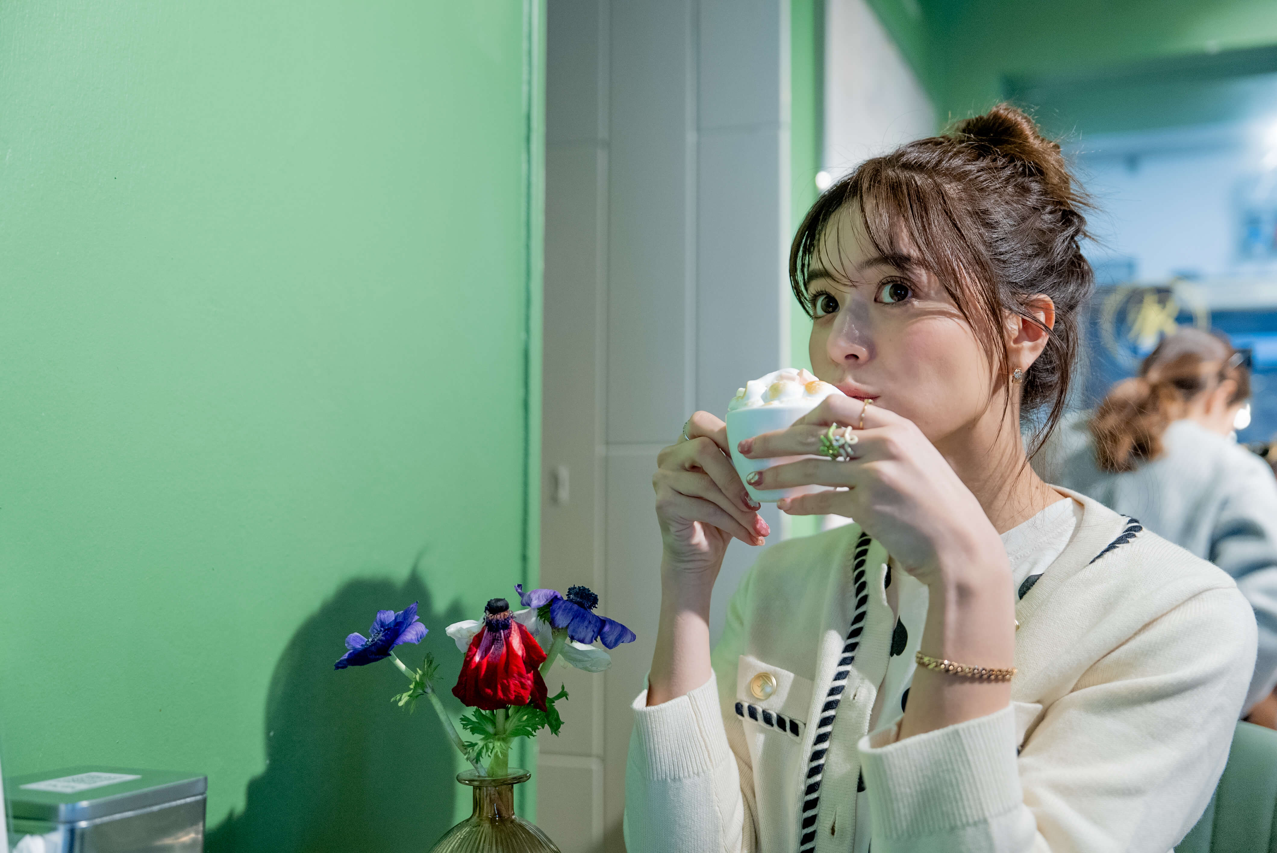 クリーミーで濃厚なホットチョコレート