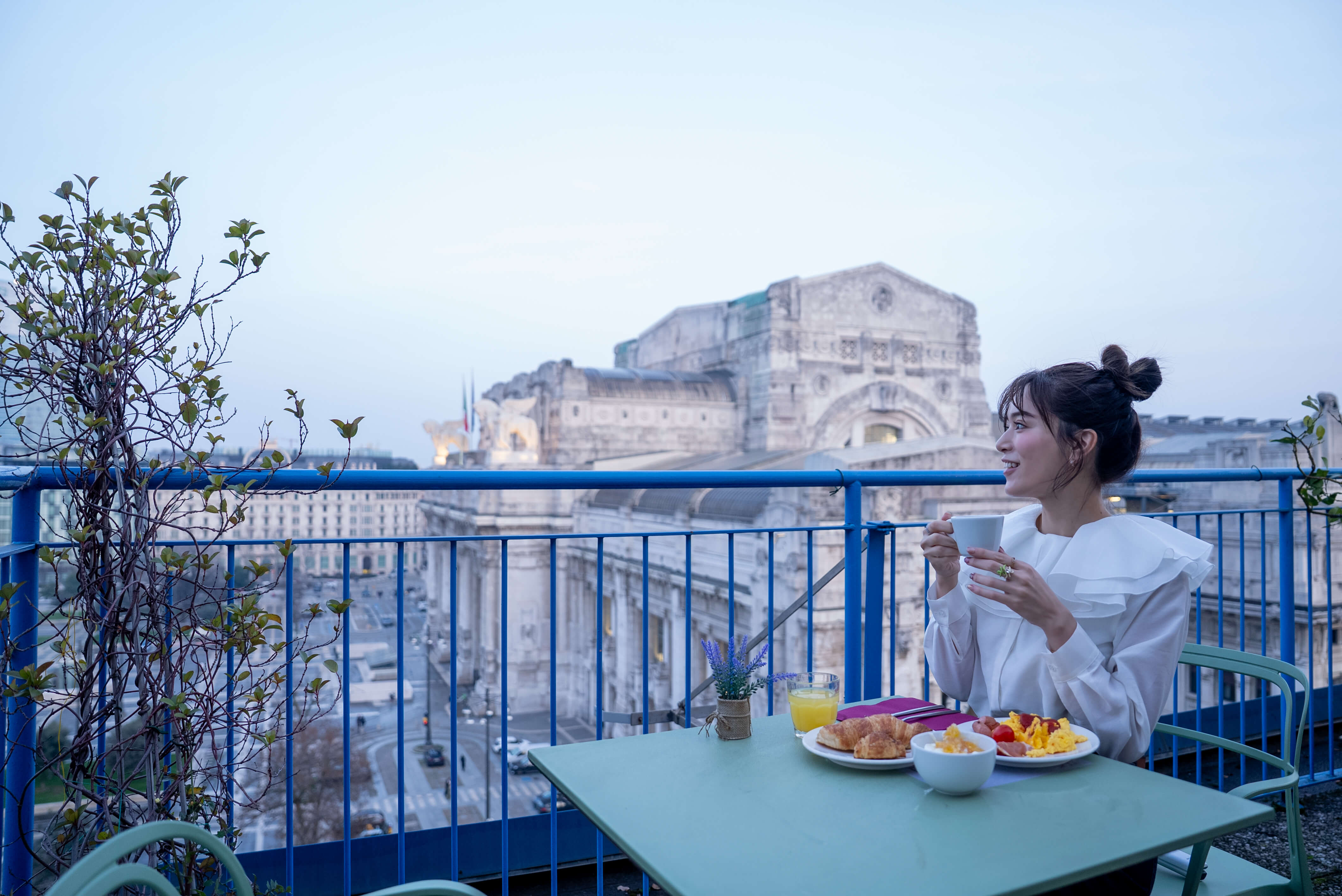ミラノの朝食と、空港へ向かう前の静かな時間